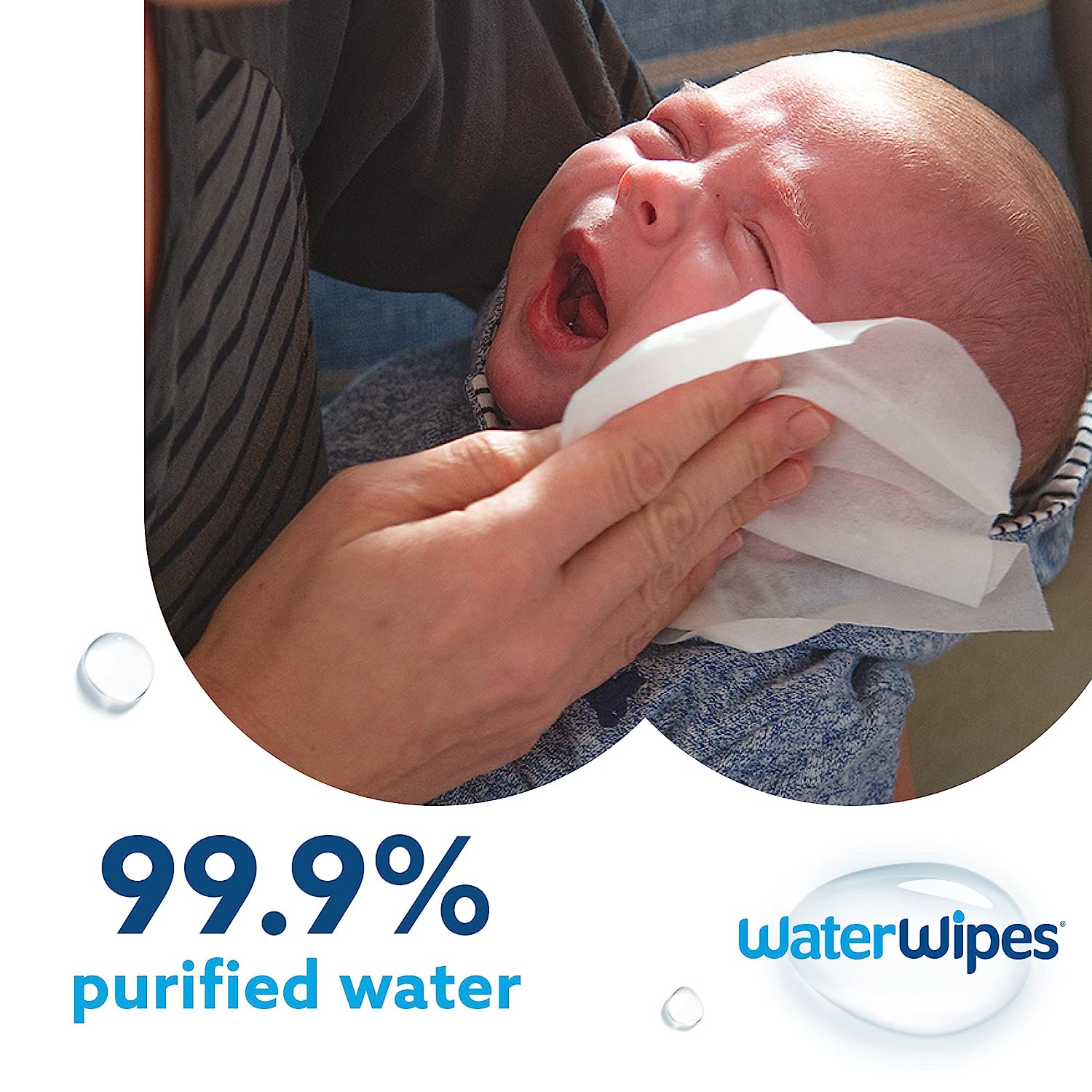 WaterWipes Plastic Free XL Bathing,Toddler   Baby Wipes, 99.9  Water Based Wipes, Unscented  Hypoallergenic for Sensitive Skin, 16 Count 1 pack Packaging May Vary - Image 8